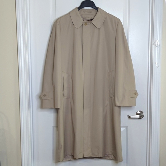 TOWNE Collection by London Fog Vintage Over Coat Removable Sherpa Lining 42 R - Picture 14 of 14